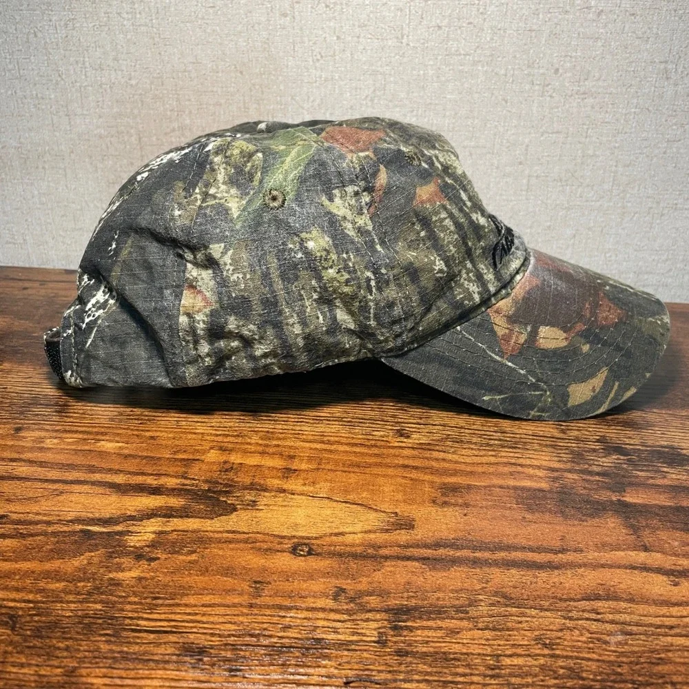 Mossy Oak Camo Loflin Fabrication  Baseball Hat Mens Adjustable Cap